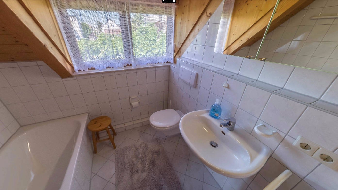 Badezimmer im Ferinhaus am Bodensee